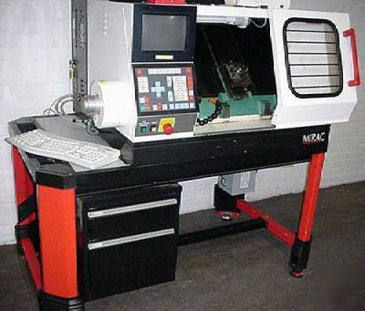 Cnc lathe,denford mirac compact with discs & manuals 