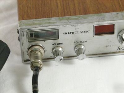 Cobra 19 ltd classic cb radio 23 channel w/ microphone