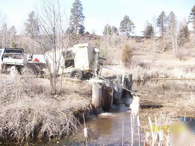 Diesel powered gorman-rupp water pump