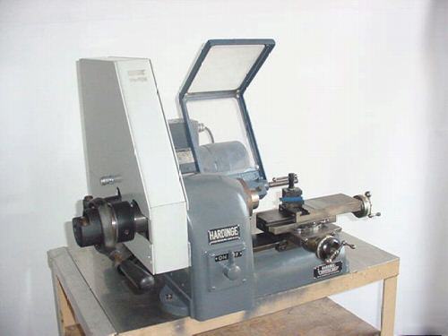 Hardinge hsl bench lathe w/closer & toolmakers compound