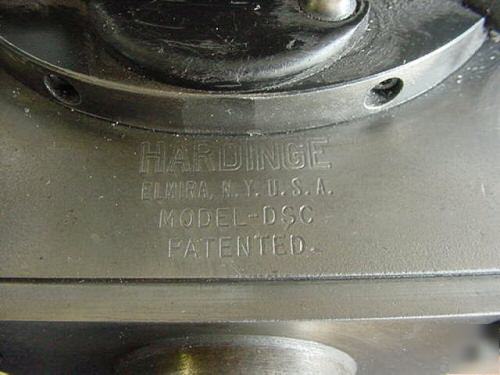 Hardinge hsl bench lathe w/closer & toolmakers compound