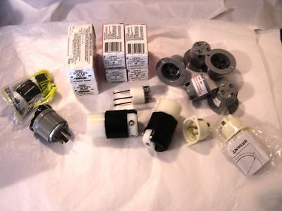 Mil spec surplus: lot of plugs, receptacles, connectors