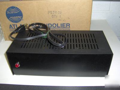 New power supply 24 volt dc 2 amps atlas/ soundoiler 