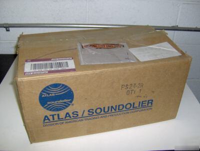 New power supply 24 volt dc 2 amps atlas/ soundoiler 