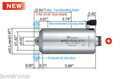 Nsk e 3000 series automatic tool replacement spindle