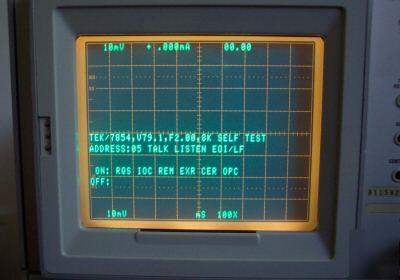 Tektronix 7854 400MHZ oscilloscope w/ plug-in modules