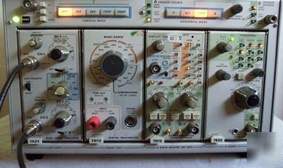 Tektronix 7854 400MHZ oscilloscope w/ plug-in modules