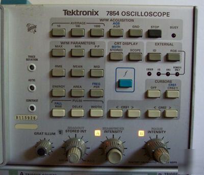 Tektronix 7854 400MHZ oscilloscope w/ plug-in modules