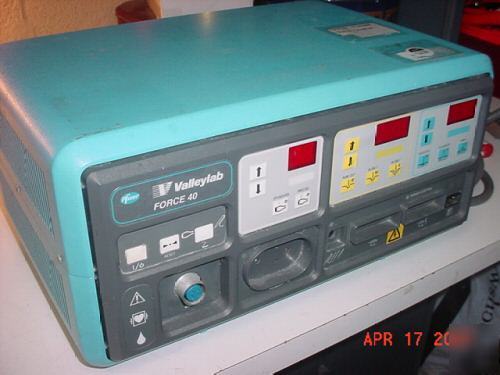 Valleylab electrosurgical unit force 40.