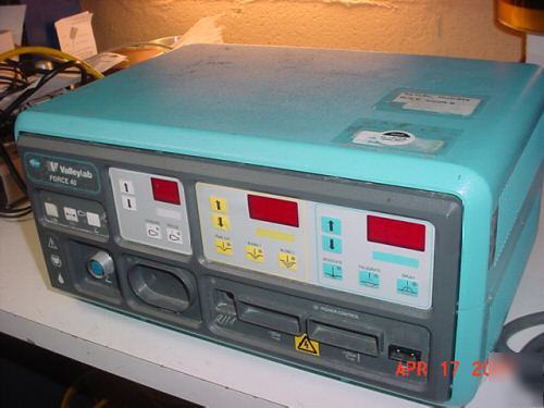 Valleylab electrosurgical unit force 40.