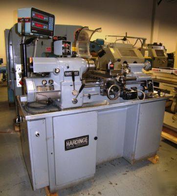 #hlv-h-em hardinge inch/metric tool room lathe '82