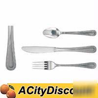 36DZ update pearl chrome butter knives flatware