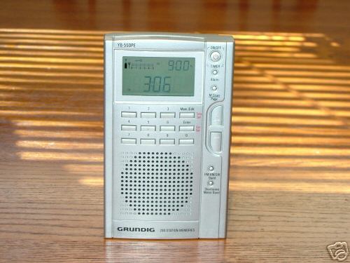 Grundig yacht boy YB550PE am/fm/shortwave radio