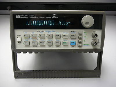 Hp 33120A 15 mhz arb waveform generator *calibrated*