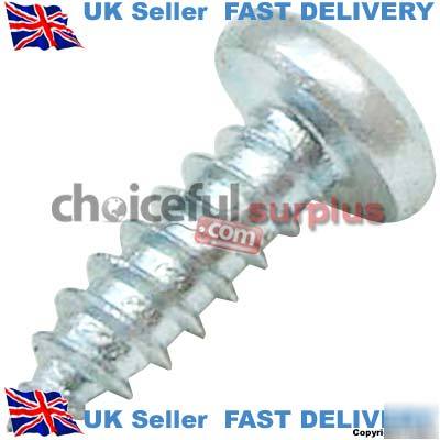 Pan head cross recess screws 8