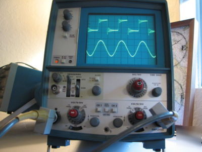 Tektronix T932 35 mhz dual trace oscilloscope