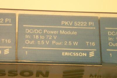 Dc/dc power modules - ericsson = qty 9