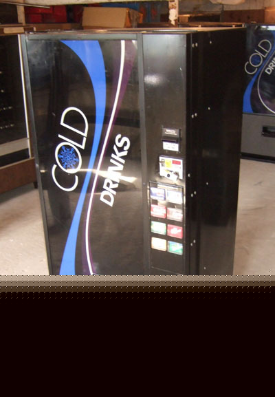 Dixie narco 501T/511-8 soda can vendikng machine clean 