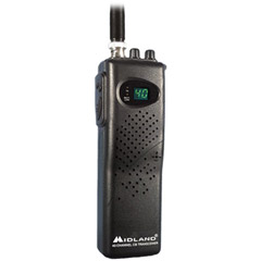 Midland 40-channel hand-held cb transceiver ..100%