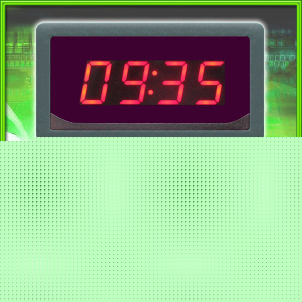 New 12V ~ 24V dc red led digital clock universal 