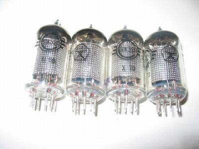 New lot of 4 EF86 = 6267 = 6J32P tubes 