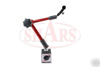 Shars Granite Indicator Stand - 6x6x2 Inch Surface Plate With Fine Adjustment Base For Precision Work