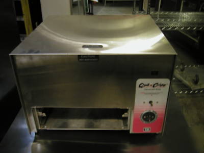 Quick-n-crispy GF2 208V electric greasless fryer