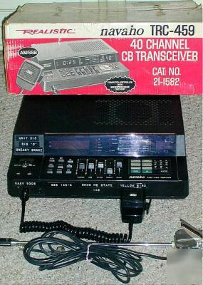 Realistic navaho trc-459 ssb+am 40 channel cb base mobi