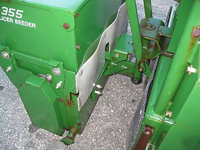 Salsco 355 slicer seeder dethacher lawn renovation