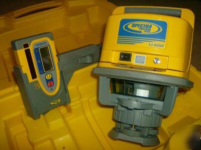 Spectra LL500 construction laser level