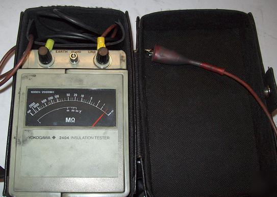 Yokogawa 2404 insulation tester