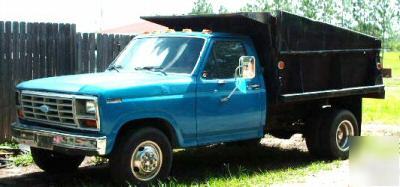 1986 ford f-350 dump truck, 
