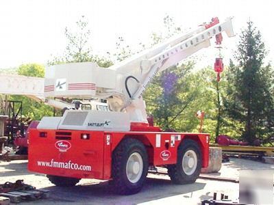 1999 shuttle lift crane RT7750