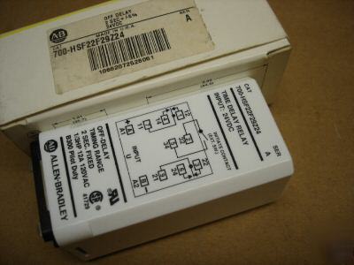 Allen bradley 700-HSF22F29Z24 timing relay