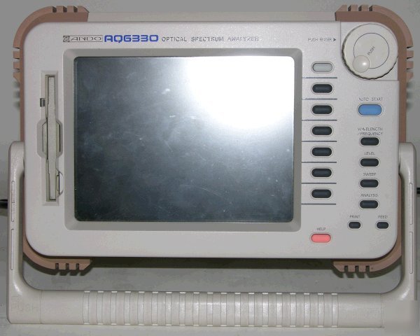 Ando AQ6330 optical spectrum analyzer calibrated