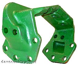 New john deere clam shell fender mounting brackets(2) 