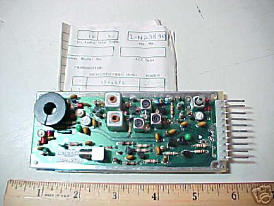 New repco 2WATT vhf transmitter board possible military 