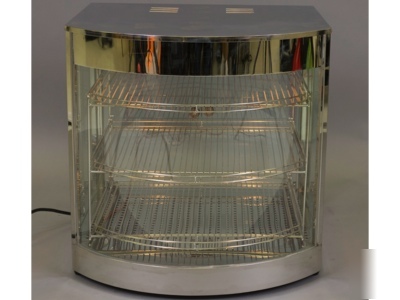 Pizza food warmer display case commercial merchandiser