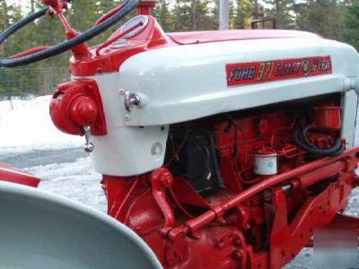 1960 ford 971 diesel row crop tractor