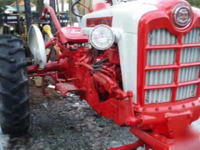 1960 ford 971 diesel row crop tractor