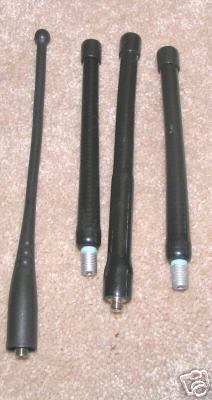 4 rubber duckie/scanner/motorola hh radio antennas