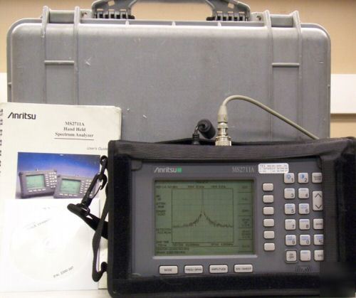 Arnitsu MS2711A hand held spectrum analyzer