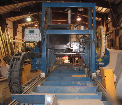 Baker portable band sawmill 