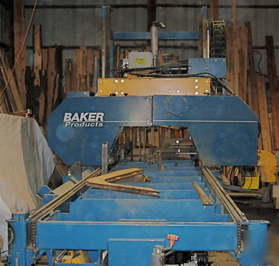 Baker portable band sawmill 