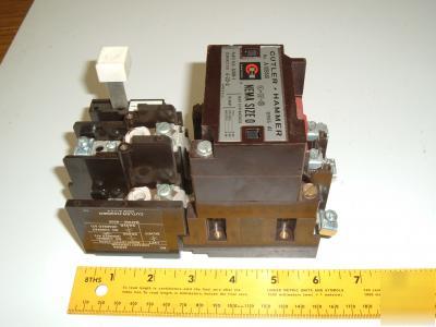 Cutler hammer nema size 0 A10BNO 3 phase 18 amp