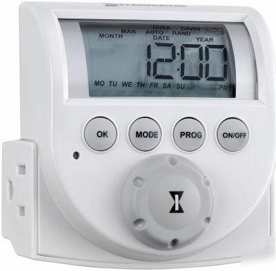 Intermatic DT620CH 2 outlet heavy duty digital timer 