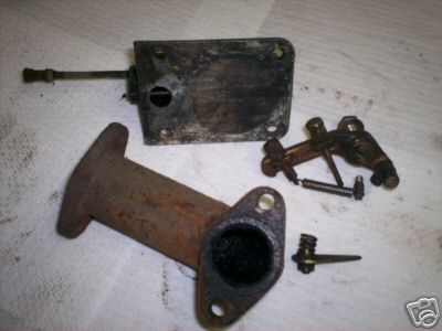 Manifold and carb single cylinder maytag model 92 