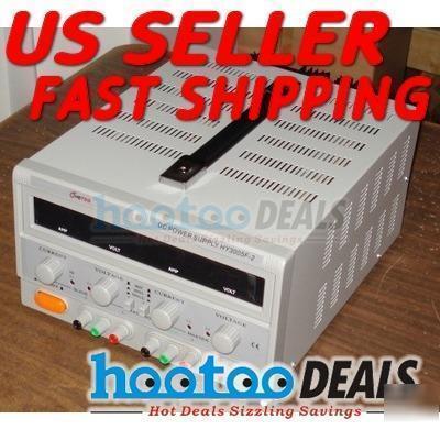 Mastech hyelec HY3005F-2 triple dc power supply 30V 10A