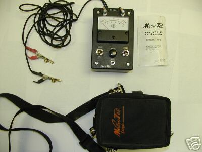 Metrotel mt-8455 volt-ohmmeter