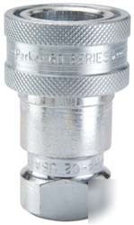 Parker quick coupling female H1-62-T4 five 5 sealed